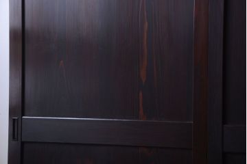 古民具・骨董　明治期　美品!アンティーク帯戸4枚セット