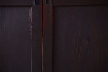 古民具・骨董　明治期　美品!アンティーク帯戸4枚セット