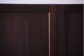 古民具・骨董　明治期　美品!アンティーク帯戸4枚セット