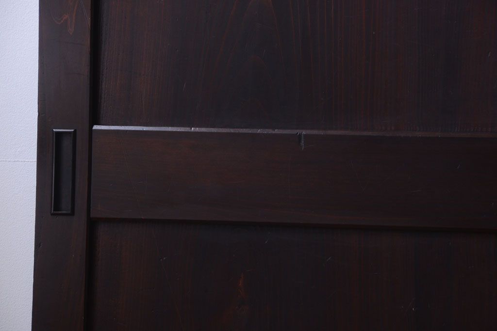 古民具・骨董　明治期　美品!アンティーク帯戸4枚セット