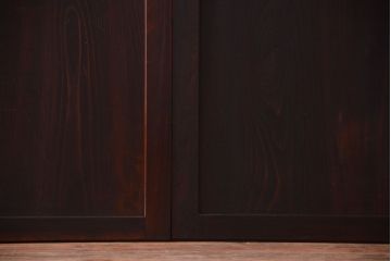 古民具・骨董　明治期　美品!アンティーク帯戸4枚セット