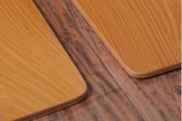 中古　天童木工　座イス2脚セット(3)