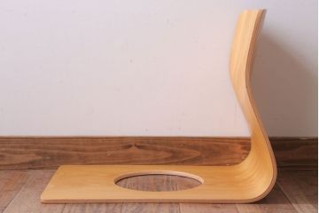 中古　天童木工　座イス2脚セット(3)