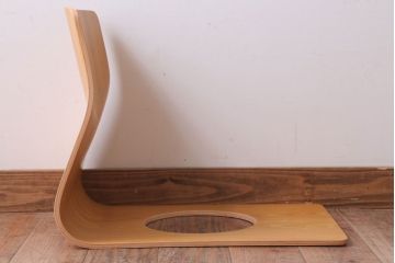 中古　天童木工　座イス2脚セット(3)