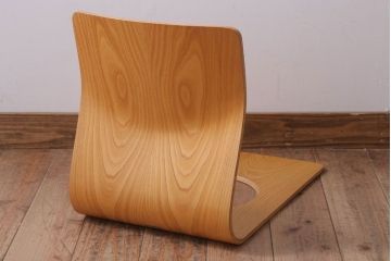 中古　天童木工　シンプルな座イス(1)