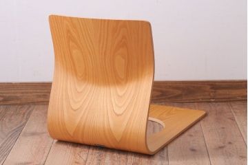 中古　天童木工　シンプルな座イス(2)