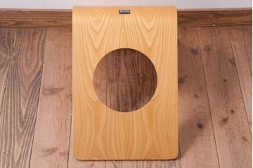 中古　天童木工　シンプルな座イス(3)