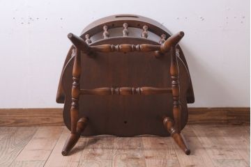 中古　飛騨産業　キツツキマーク　穂高　キャプテンチェア(アームチェア)(3)
