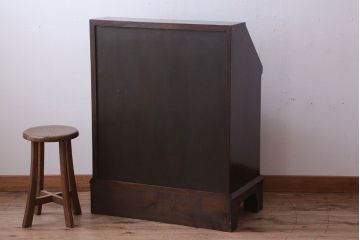 中古　松本民芸家具　#66　高山式ビューロー(ライティングビューロー)