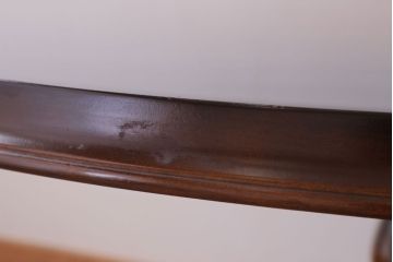 中古　飛騨産業　キツツキマーク　穂高　ラウンドテーブル(ダイニングテーブル)