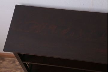 中古　北海道民芸家具　117型　書棚(本棚・飾り棚)