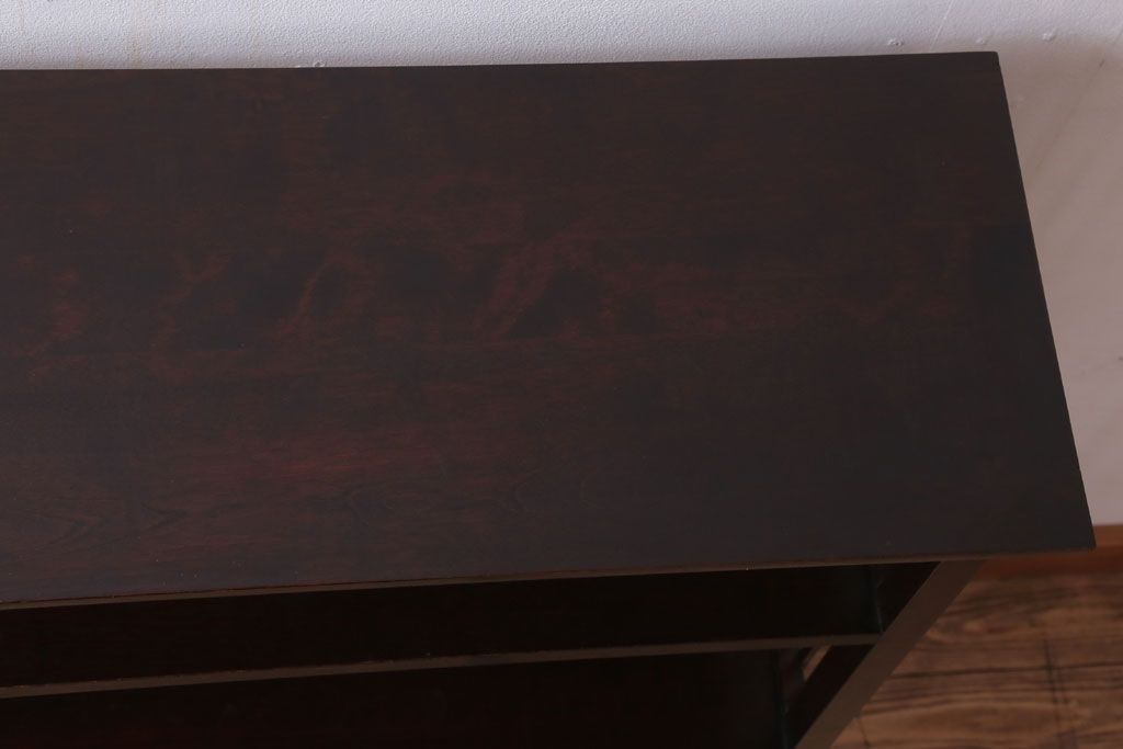 中古　北海道民芸家具　117型　書棚(本棚・飾り棚)