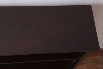 中古　北海道民芸家具　117型　書棚(本棚・飾り棚)