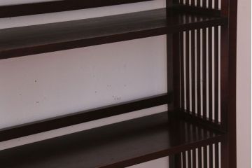 中古　北海道民芸家具　117型　書棚(本棚・飾り棚)