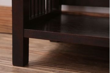 中古　北海道民芸家具　117型　書棚(本棚・飾り棚)