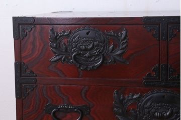 中古　仙台民芸箪笥　衣装箪笥(三尺箪笥・仙台箪笥)(定価356400円)