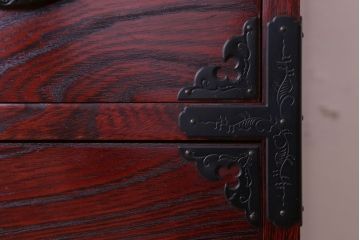 中古　仙台民芸箪笥　衣装箪笥(三尺箪笥・仙台箪笥)(定価356400円)