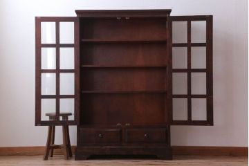 中古　北海道民芸家具　本箱(ブックケース)