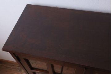 中古　北海道民芸家具　本箱(ブックケース)