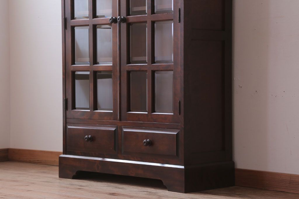 中古　北海道民芸家具　本箱(ブックケース)