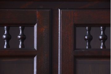 希少!松本民芸家具　ビンテージ品　500型　食器棚(カップボード)