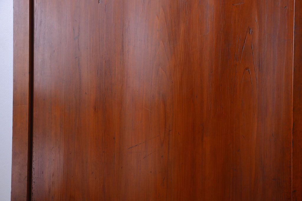 和製アンティーク　大正〜昭和期　古い木味のアンティーク帯戸3枚セット