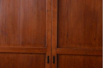 和製アンティーク　大正〜昭和期　古い木味のアンティーク帯戸3枚セット