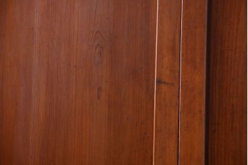 和製アンティーク　大正〜昭和期　古い木味のアンティーク帯戸3枚セット