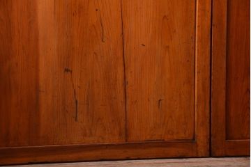 和製アンティーク　大正〜昭和期　古い木味のアンティーク帯戸3枚セット