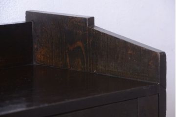 アンティーク家具　大正ロマン　当時物色ガラス入り!アンティーク本箱