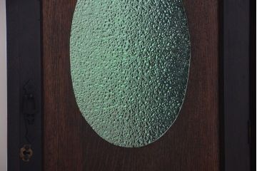 アンティーク家具　大正ロマン　当時物色ガラス入り!アンティーク本箱