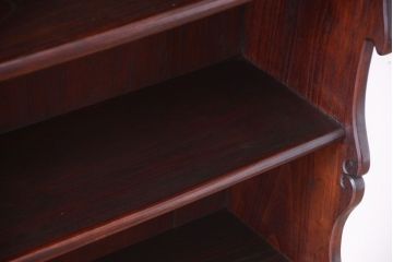 アンティーク家具　和製アンティーク　明治〜大正期　総欅材!壁掛け飾り棚(2)