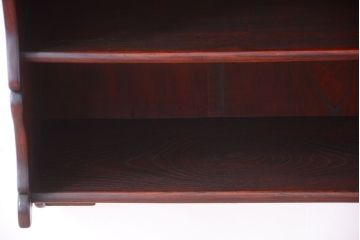 アンティーク家具　和製アンティーク　明治〜大正期　総欅材!壁掛け飾り棚(2)