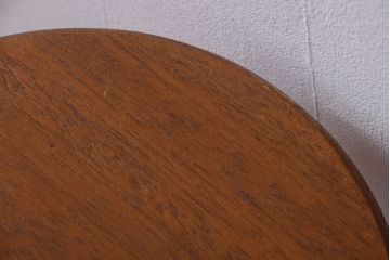 レトロ家具　和製アンティーク　レトロな木味のスツール(2)