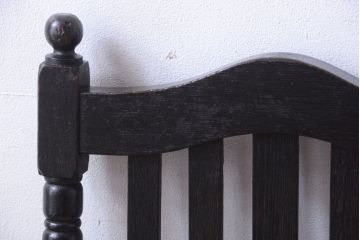 アンティーク家具　和製アンティーク　古い木の大正ロマンなチェア