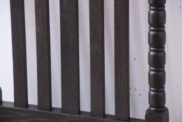 アンティーク家具　和製アンティーク　古い木の大正ロマンなチェア