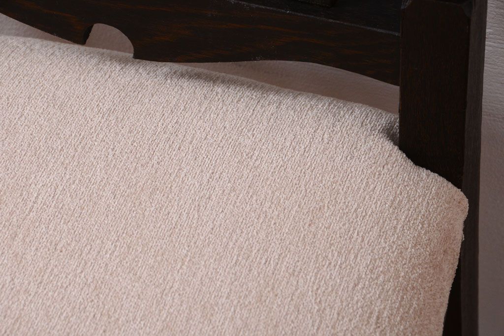 アンティーク家具　和製アンティーク　古い木の大正ロマンなチェア