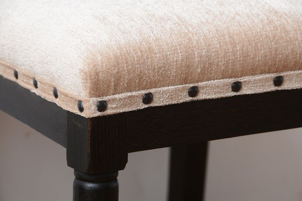 アンティーク家具　和製アンティーク　古い木の大正ロマンなチェア