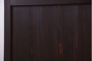 和製アンティーク　自由蝶番付き!帯戸風ドア