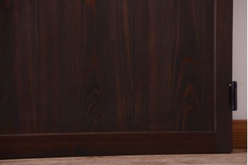 和製アンティーク　自由蝶番付き!帯戸風ドア