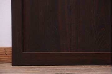 和製アンティーク　自由蝶番付き!帯戸風ドア