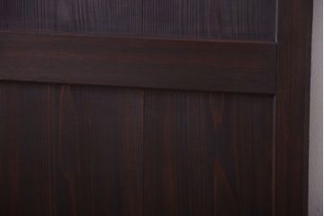 和製アンティーク　自由蝶番付き!帯戸風ドア