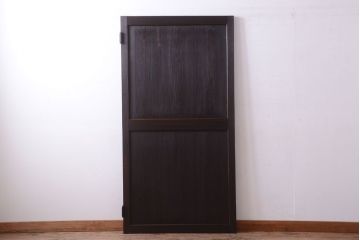 和製アンティーク　自由蝶番付き!帯戸風ドア