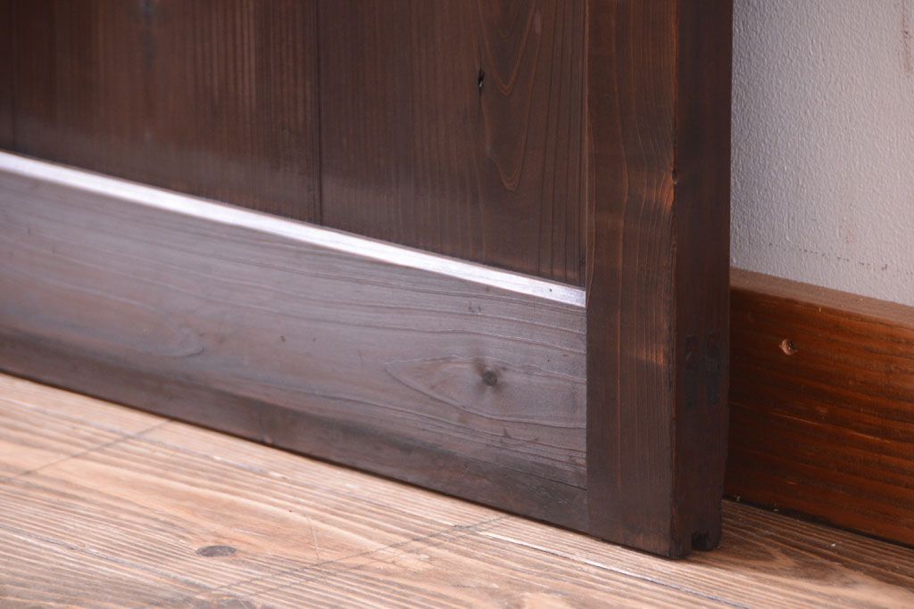 古民具・骨董　アンティーク板戸帯戸