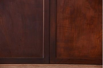 古民具・骨董　明治期　古い木の無双格子帯戸4枚セット