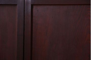 古民具・骨董　明治期　古い木の無双格子帯戸4枚セット