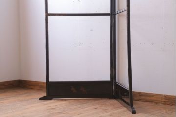 アンティーク雑貨　古民具・骨董　上品な屏風衣桁