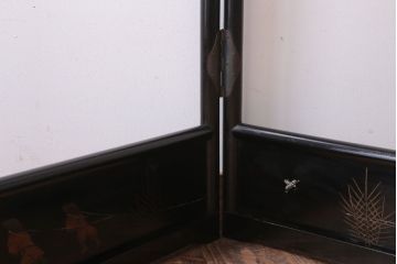 アンティーク雑貨　古民具・骨董　上品な屏風衣桁
