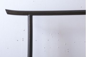 アンティーク雑貨　古民具・骨董　鶴の屏風衣桁
