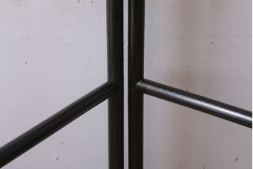 アンティーク雑貨　古民具・骨董　鶴の屏風衣桁